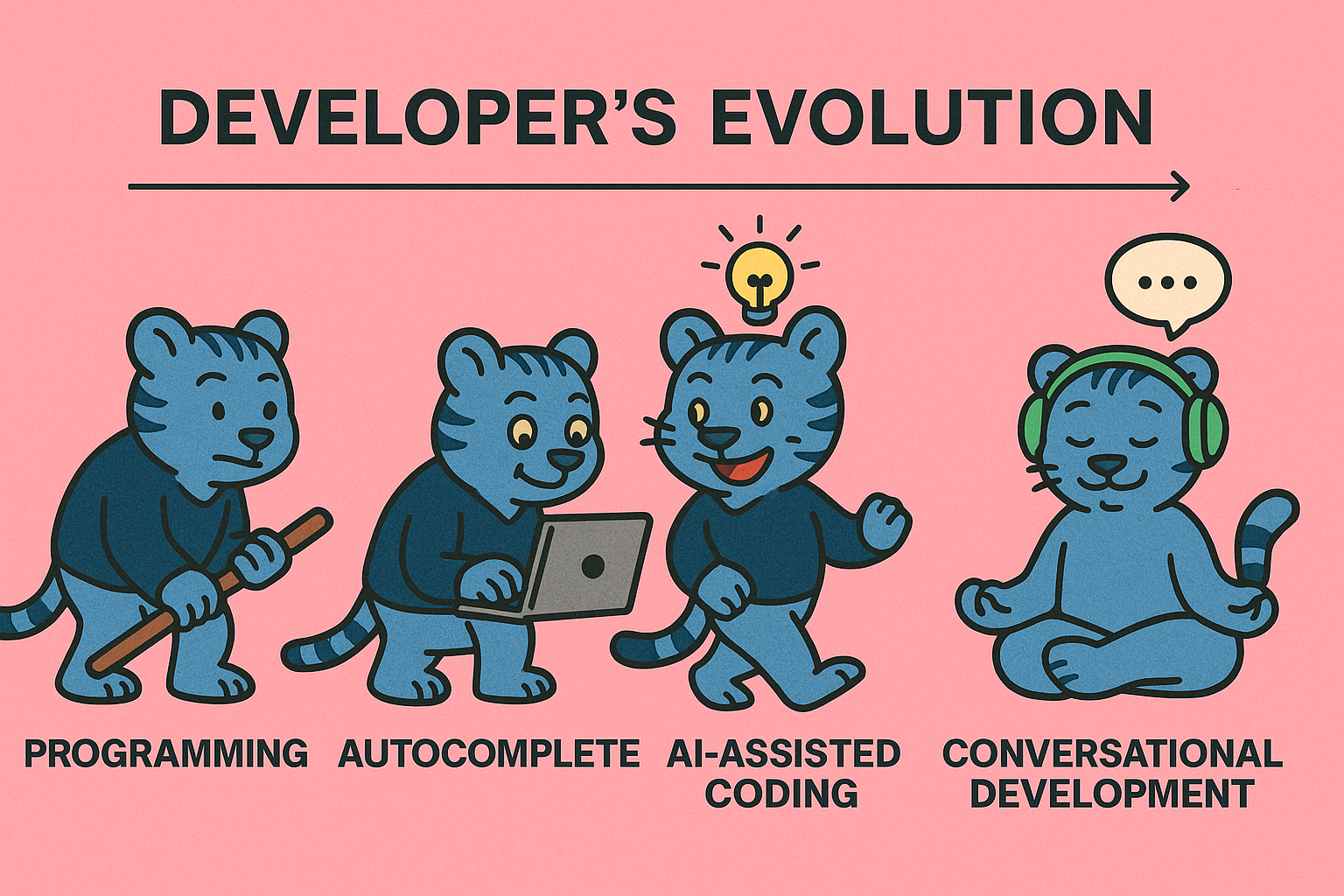 Generative Software Development: From Coding to Conversing