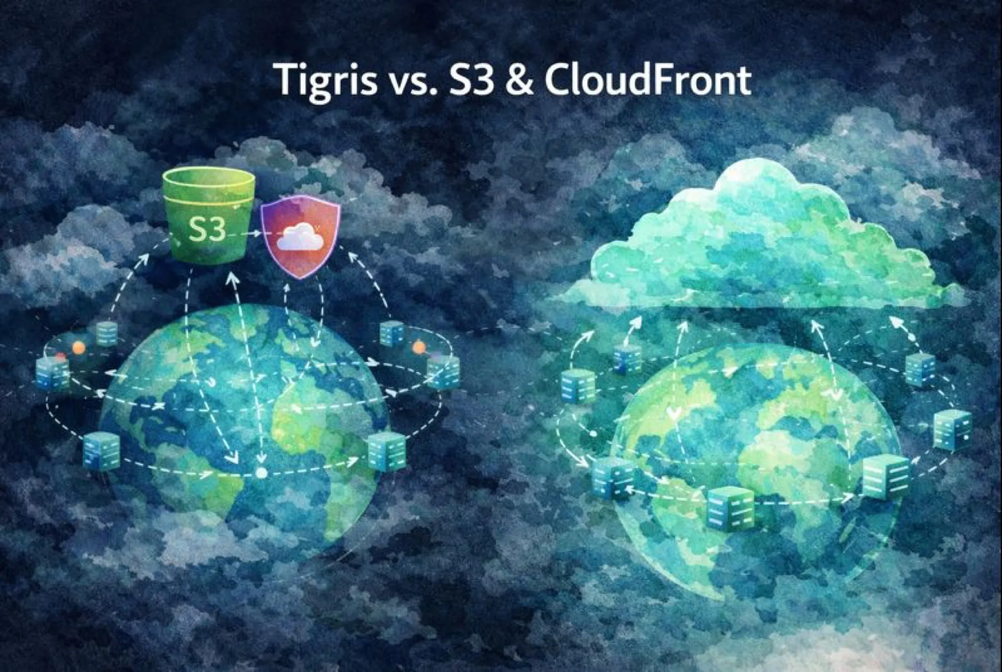 Tigris vs S3 and Cloudfront