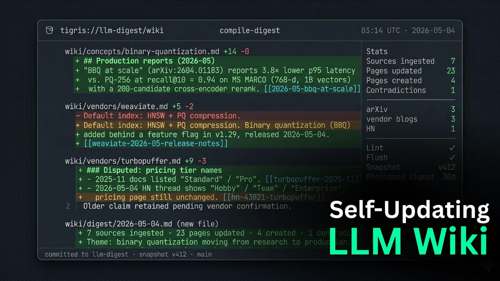 Build a Self-Updating Knowledge Base for Under $10