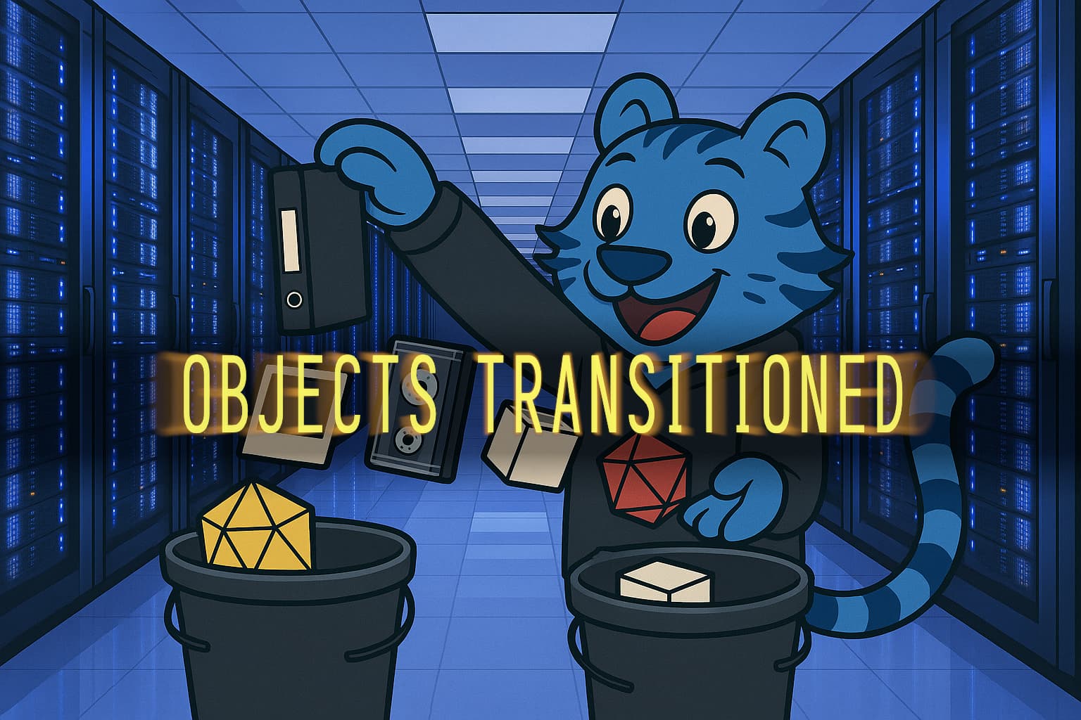 Ty happily transitioning objects between storage tiers