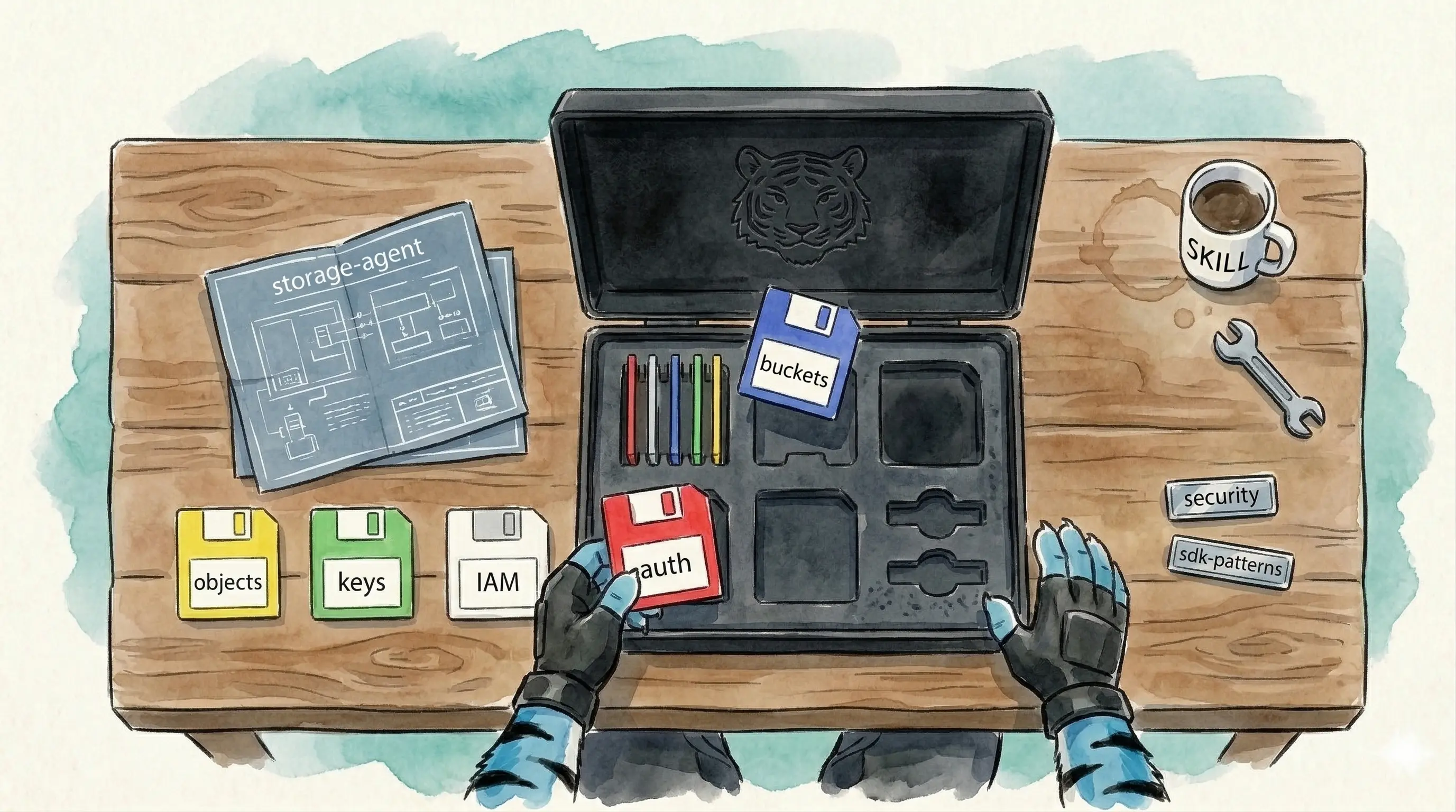 Hero image for the Tigris Agent Plugins announcement blog post
